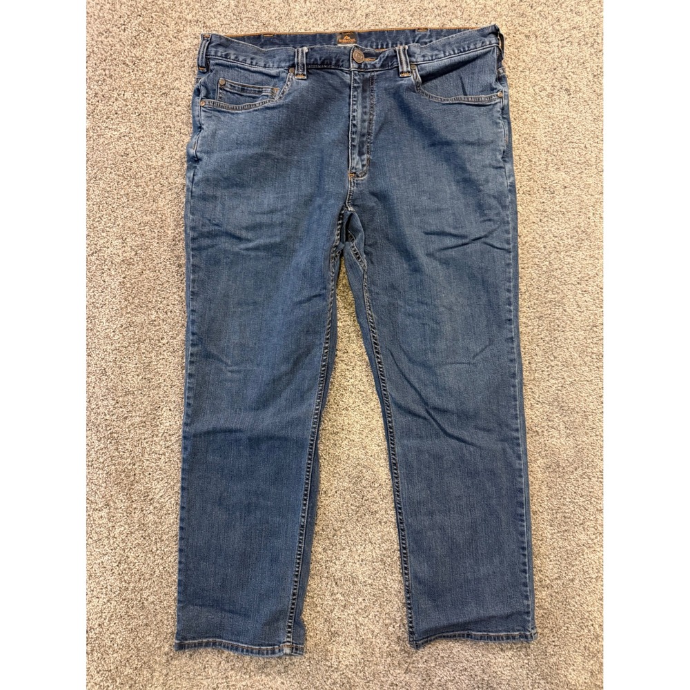 Ridgecut Toughwear Jeans Mens 40X30 Blue Denim Straight Leg Jeans